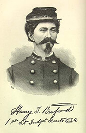 Harry T. Buford (Loreta Janeta Velazquez), First Lieutenant Independent Scouts C.S.A. Illustration from The Woman in Battle (1876). Courtesy of Documenting the American South, University of North Carolina at Chapel Hill. Harry T. Buford (Loreta Janeta Velazquez), First Lieutenant Independent Scouts C.S.A. Illustration from The Woman in Battle (1876). Courtesy of Documenting the American South, University of North Carolina at Chapel Hill.