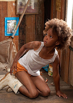 Quvenzhané Wallis as Hushpuppy. Still from Beasts of the Southern Wild, Twentieth Century Fox, 2012.
