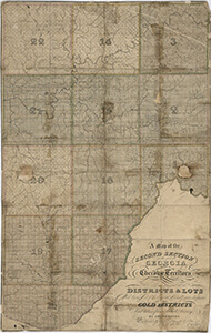 A map of the second section of that part of Georgia now known as the Cherokee Territory, 1830, Library of Congress Map Collections, 82690523. Ellijay, in the 11th District, is not pictured on this map. A map of the second section of that part of Georgia now known as the Cherokee Territory, 1830, Library of Congress Map Collections, 82690523. Ellijay, in the 11th District, is not pictured on this map.
