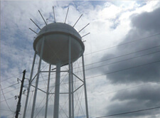 Watertower, still from Congregation, 2010. Watertower, still from Congregation, 2010.