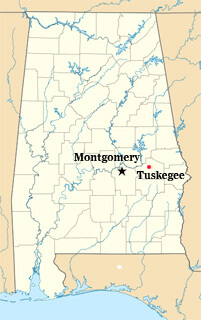 Map of Tuskegee, Alabama Map of Tuskegee, Alabama