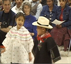 William Brown and Mary Odem, Children dancing at the Santa Eulalia feast day celebration, Cherokee County, Georgia, 2003.