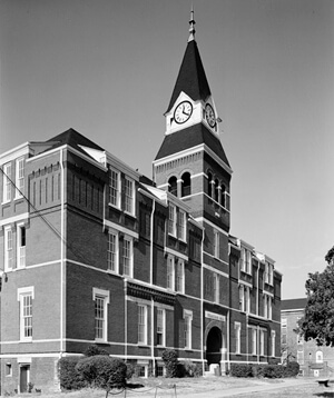 George F. Cram, Layout of Atlanta's Ward System (Fourth Ward in blue), 1874. 