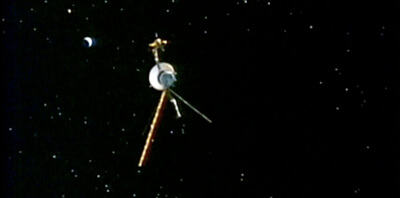 An animation of Voyager traveling through deep space. The Soul of a Man, 2003. An animation of Voyager traveling through deep space. The Soul of a Man, 2003.