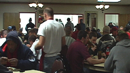 Foundry dining room, Ten Dollars and a Bus Ticket, 2009. Foundry dining room, Ten Dollars and a Bus Ticket, 2009.