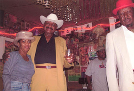 Kathleen Robbins, Seaberry Inside Poor Monkey's With Customers, February 2003. Kathleen Robbins, Seaberry Inside Poor Monkey's With Customers, February 2003.