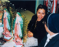 Statues of Our Lady of Guadalupe in the Misión Católica. Doraville, Georgia. Photo by Mary Odem, 2001 Statues of Our Lady of Guadalupe in the Misión Católica. Doraville, Georgia. Photo by Mary Odem, 2001