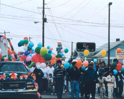 Procession in honor of Our Lady of Guadalupe. Doraville, Georgia. Photo by Mary Odem, 2000 Procession in honor of Our Lady of Guadalupe. Doraville, Georgia. Photo by Mary Odem, 2000