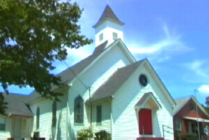 Mt. Zion Methodist Church, Mt. Zion, GA, July 2005. Image courtesy of Matt and Erica Hinton.