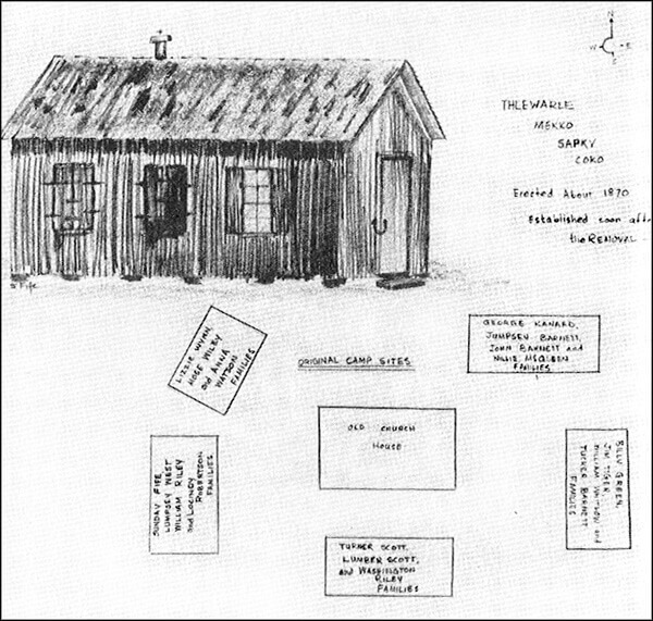 Jimmie Carole Fife, The Old Thlewarle Church. Jimmie Carole Fife, The Old Thlewarle Church.