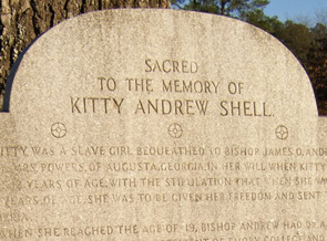 Ellen Schattschneider, The Kitty Tablet at the base of the Gateway Oak, Oxford, Georgia, 2005. Ellen Schattschneider, The Kitty Tablet at the base of the Gateway Oak, Oxford, Georgia, 2005.