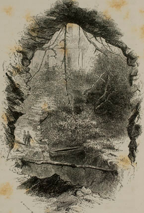 Horace Martin, Entrance to the Cave, Mammoth Cave, Kentucky, 1851.