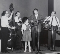 Little Barb Sanders and Elmer Longmire, Tennessee Jamboree, mid-1960s Little Barb Sanders and Elmer Longmire, Tennessee Jamboree, mid-1960s