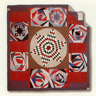 Laurel Horton, Paul's Crazy Quilt, circa 1875 and ca 1915 Laurel Horton, Paul's Crazy Quilt, circa 1875 and ca 1915