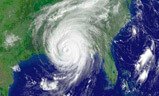 NOAA satellite image of Hurrican Katrina, August 29, 2005. NOAA satellite image of Hurrican Katrina, August 29, 2005.
