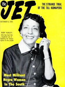 Coverage of the Emmett Till trial in Jet, October 6, 1955.