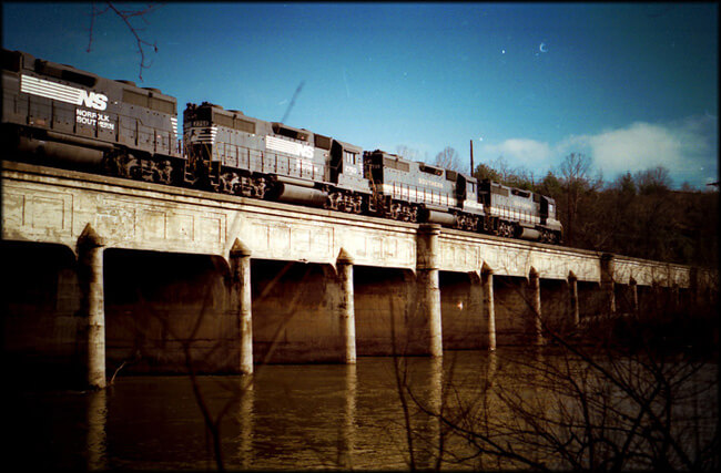Don Blankenship, Slow pass, Asheville, North Carolina, 1988.