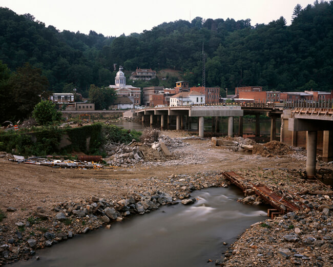 Jeff Rich, Bridge reconstruction, Marshall, North Carolina, 2006.