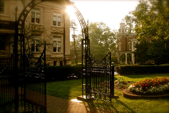 Louis Bickett, Gratz Park after rain, Lexington, Kentucky, 2009.
