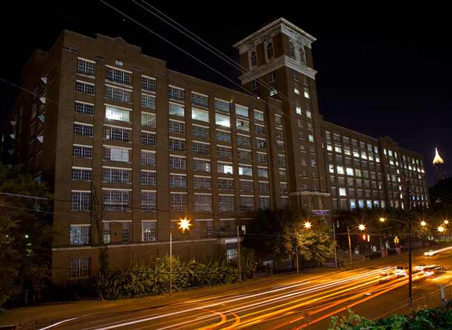 Matt Berger, City Hall sleeps, Atlanta, Georgia, 2009.