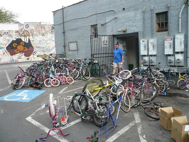 Stewart Varner, Sopo Bikes, Atlanta, Georgia, 2007.