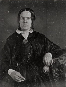 Dolly Lunt Burge, whose diary is in the exhibit, wrote about the Battle sounds she could hear from her home in Covington, Georgia. Courtesy Civil War collections, MARBL, Emory University.