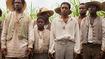 Chiwetel Ejiofor as Solomon Northup, 2013. © FoxSearchlight.