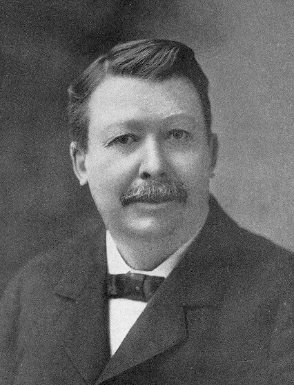 Joel Chandler Harris, ca. 1895. Courtesy of Wikimedia Commons. Image is in public domain. Joel Chandler Harris, ca. 1895. Courtesy of Wikimedia Commons. Image is in public domain.