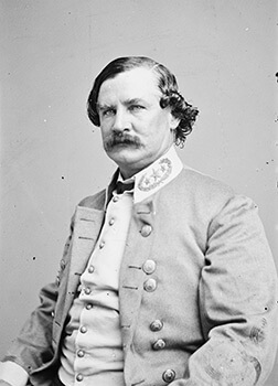 Confederate Major General Benjamin F. Cheathem, ca. 1865. Wet collodion.