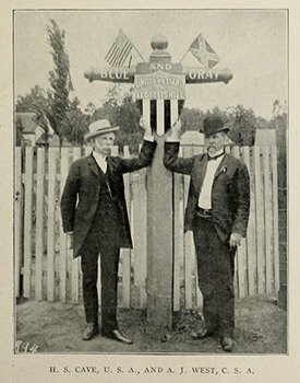 Blue-Gray reunion, Leggett's Hill, 1906, Confederate Veteran.