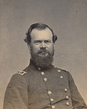 Union Major General James B. McPherson. Carte de visite, albumen print.