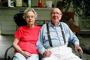 Tom Rankin, Will and Brenda Campbell at the Campbell home, Mt. Juliet, Tennessee, July 31, 2007.