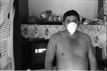 Injured worker, Madison County, Mississippi, 2004. Photograph by John Fiege. Courtesy of John Fiege. Injured worker, Madison County, Mississippi, 2004. Photograph by John Fiege. Courtesy of John Fiege.