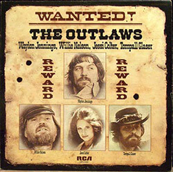 Wanted! The Outlaws, 1976. Album Cover. RCA Victor. © RCA Victor.
