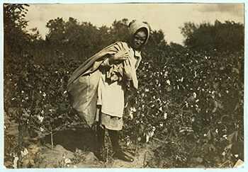 Figure 1. Cleo Campbell, nine years old. Pottawotamie County, Oklahoma, 1916. Photograph by Lewis Hine. Child Labor Collection, Library of Congress, LOT 7475, v. 2, no. 4592. Figure 1. Cleo Campbell, nine years old. Pottawotamie County, Oklahoma, 1916. Photograph by Lewis Hine. Child Labor Collection, Library of Congress, LOT 7475, v. 2, no. 4592.