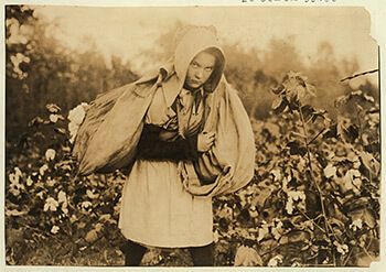 Figure 3. Callie Campbell. Pottawotamie County, Oklahoma, 1916. Photograph by Lewis Hine. Child Labor Collection, Library of Congress, LOT 7475, v.2, no. 4596. Figure 3. Callie Campbell. Pottawotamie County, Oklahoma, 1916. Photograph by Lewis Hine. Child Labor Collection, Library of Congress, LOT 7475, v.2, no. 4596.