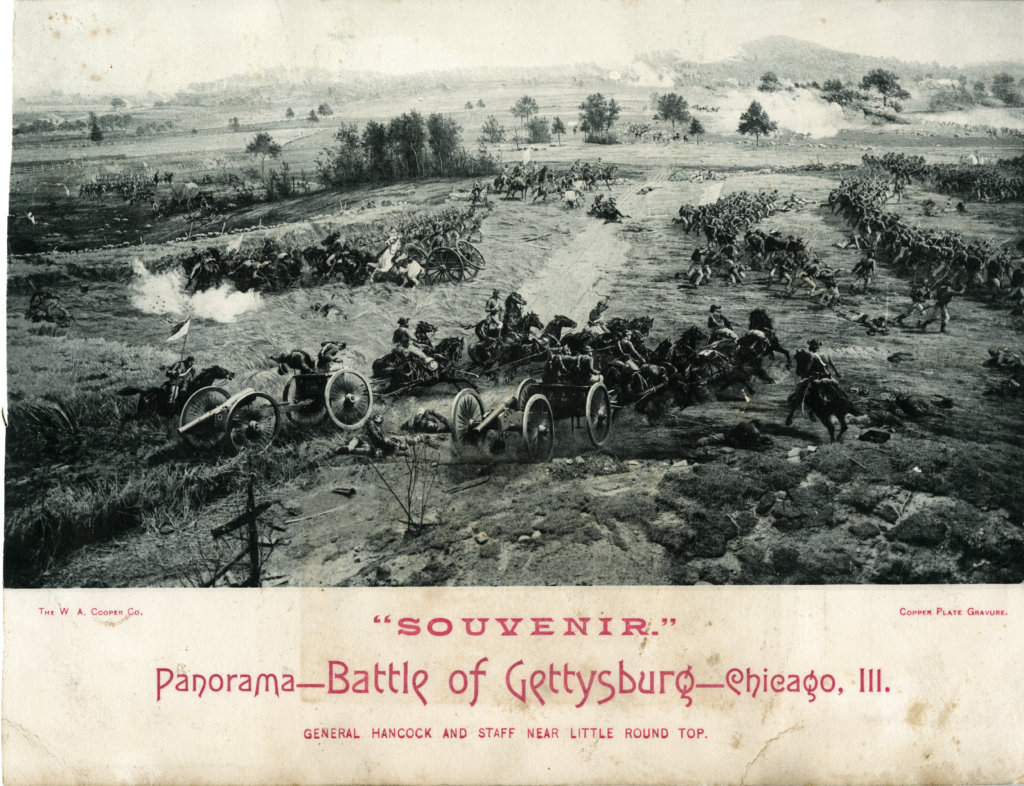 Battle of Gettysburg Panorama Souvenir, Chicago, Illinois, ca. 1883–1892